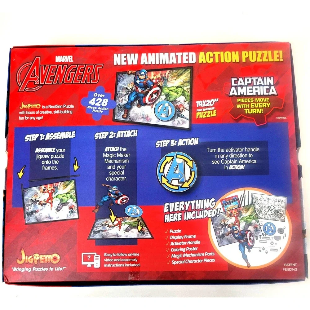 Jigpetto marvel avengers